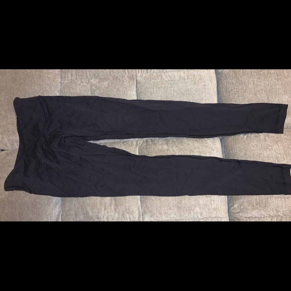 Wonder under black Lululemon leggings